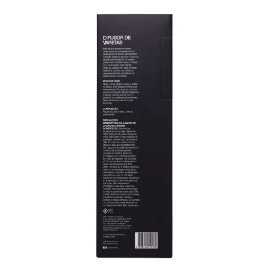 Difusor de Varetas Punta Cana Ameixa & Vanilla Linha Mundo Via Aroma - 200ml Produto Difusor de Varetas Punta Cana Ameixa & Vanilla Linha Mundo Via Aroma - 200ml