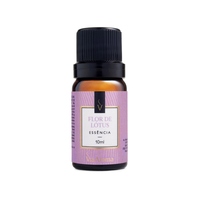 Essência Flor de Lótus Via Aroma - 10ml