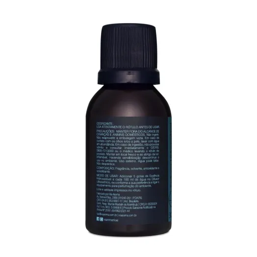 Produto Essência Hidrossolúvel Miami Acqua Marine Linha Mundo Via Aroma - 30ml