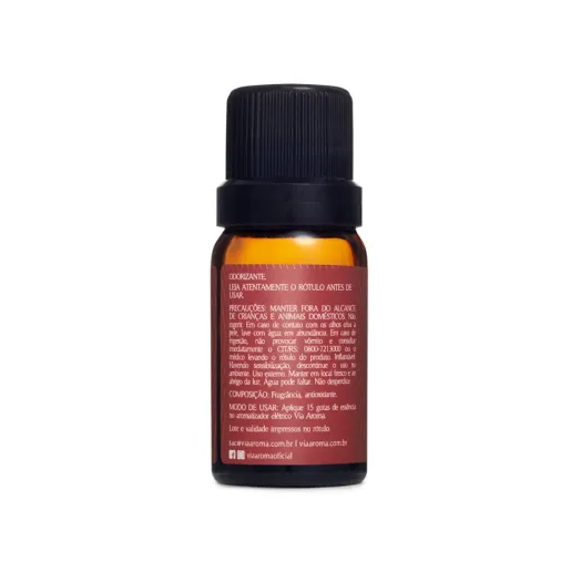 Essência Âmbar Wood Via Aroma - 10ml Produto Essência Âmbar Wood Via Aroma - 10ml