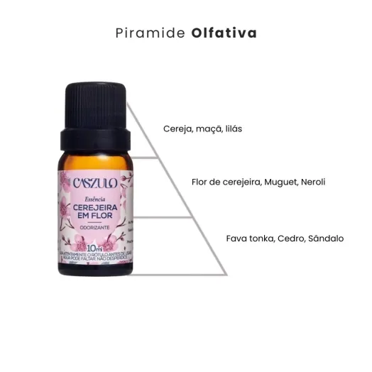 Essência Cerejeira em Flor Caszulo - 10ml Produto Essência Cerejeira em Flor Caszulo - 10ml