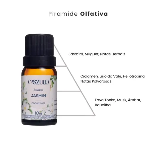 Essência Jasmim Caszulo - 10ml Produto Essência Jasmim Caszulo - 10ml