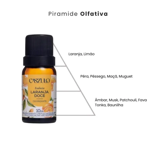 Essência Laranja Doce Caszulo - 10ml Produto Essência Laranja Doce Caszulo - 10ml