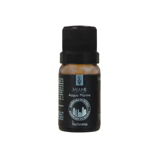 Essência Miami Acqua Marine Linha Mundo Via Aroma - 10ml Produto Essência Miami Acqua Marine Linha Mundo Via Aroma - 10ml