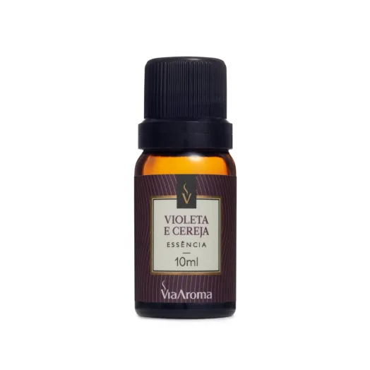 Essência Violeta e Cereja Via Aroma - 10ml Produto Essência Violeta e Cereja Via Aroma - 10ml