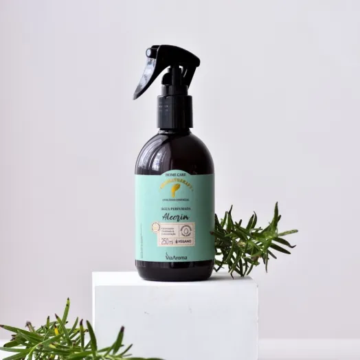 Água Perfumada Alecrim Aromatherapy Via Aroma - 250ml Produto Água Perfumada Alecrim Aromatherapy Via Aroma - 250ml