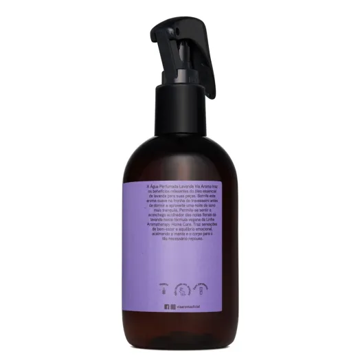 Água Perfumada Lavanda Aromatherapy Via Aroma - 250ml Produto Água Perfumada Lavanda Aromatherapy Via Aroma - 250ml