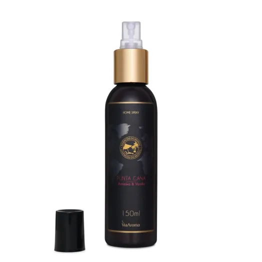 Home Spray Punta Cana Ameixa & Vanilla Linha Mundo Via Aroma - 150ml Produto Home Spray Punta Cana Ameixa & Vanilla Linha Mundo Via Aroma - 150ml