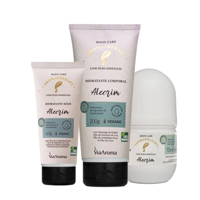 Kit Aromatherapy Alecrim - Via Aroma
