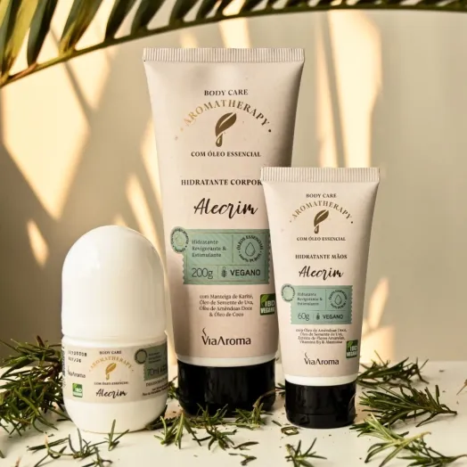 Kit Aromatherapy Alecrim - Via Aroma Produto Kit Aromatherapy Alecrim - Via Aroma