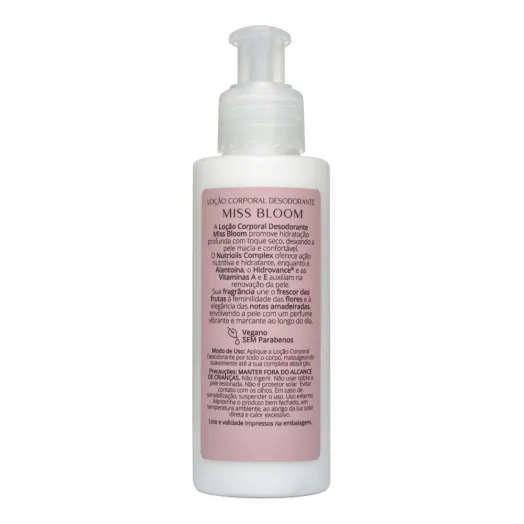 Kit Moments Miss Bloom Body Splash mais Loção Corporal - Via Aroma Produto Kit Moments Miss Bloom Body Splash mais Loção Corporal - Via Aroma