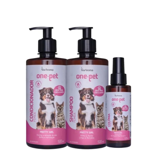 Kit One Pet Fêmea - Via Aroma Produto Kit One Pet Fêmea - Via Aroma