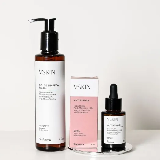 Kit V.Skin - Via Aroma Produto Kit V.Skin - Via Aroma