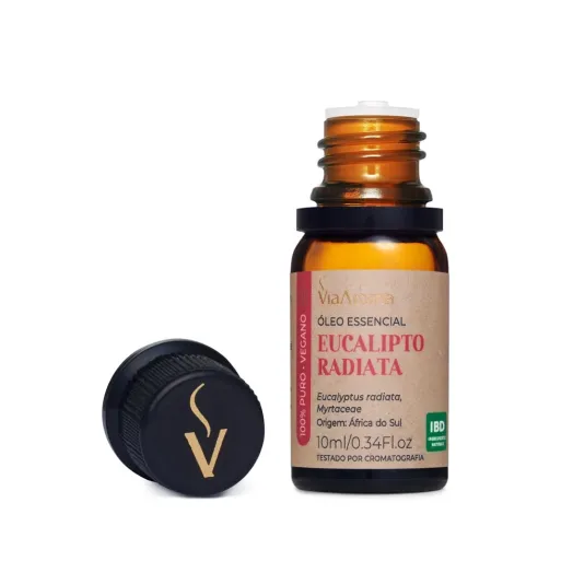 Óleo Essencial Eucalipto Radiata Via Aroma - 10 ml Produto Óleo Essencial Eucalipto Radiata Via Aroma - 10 ml