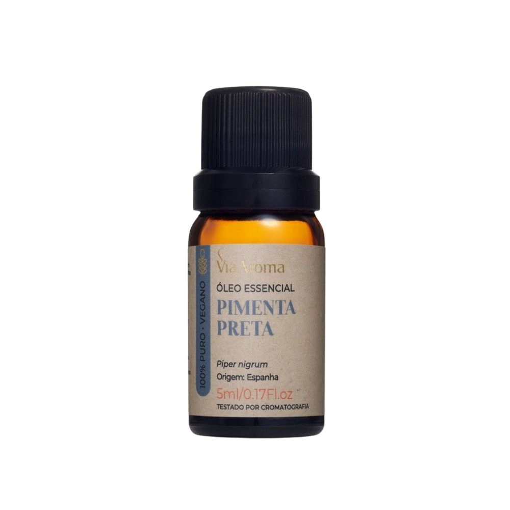 Óleo Essencial Pimenta Preta Via Aroma -  5ml