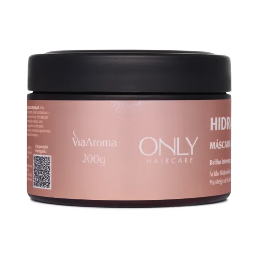 Máscara de Tratamento Hidratação Only Haircare Via Aroma - 200g Produto Máscara de Tratamento Hidratação Only Haircare Via Aroma - 200g