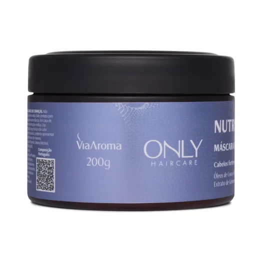 Máscara de Tratamento Nutrição Only Haircare Via Aroma - 200g Produto Máscara de Tratamento Nutrição Only Haircare Via Aroma - 200g