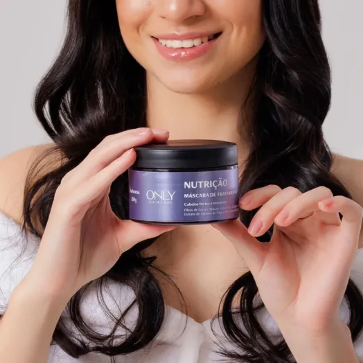 Máscara de Tratamento Nutrição Only Haircare Via Aroma - 200g Produto Máscara de Tratamento Nutrição Only Haircare Via Aroma - 200g