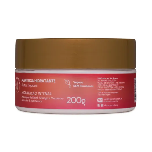 Manteiga Hidratante Desodorante Intense Fun Via Aroma - 200g Produto Manteiga Hidratante Desodorante Intense Fun Via Aroma - 200g