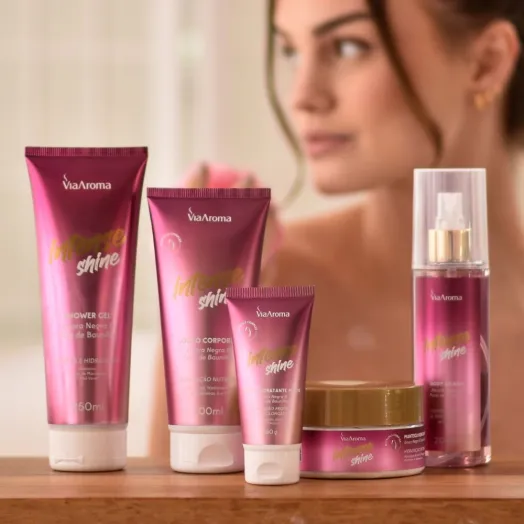 Produto Manteiga Hidratante Desodorante Intense Shine Via Aroma - 200g