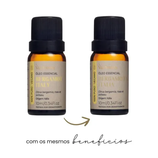 Produto Óleo Essencial de Bergamota (Bergamot Italy) Via Aroma - 10ml