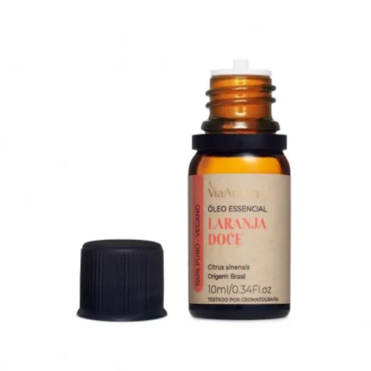 Óleo Essencial de Laranja Doce Via Aroma - 10ml Produto Óleo Essencial de Laranja Doce Via Aroma - 10ml