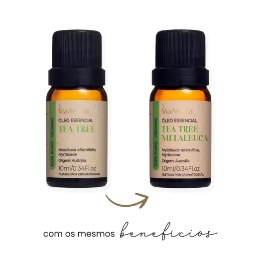 Produto Óleo Essencial Melaleuca (Tea Tree) Via Aroma - 10ml