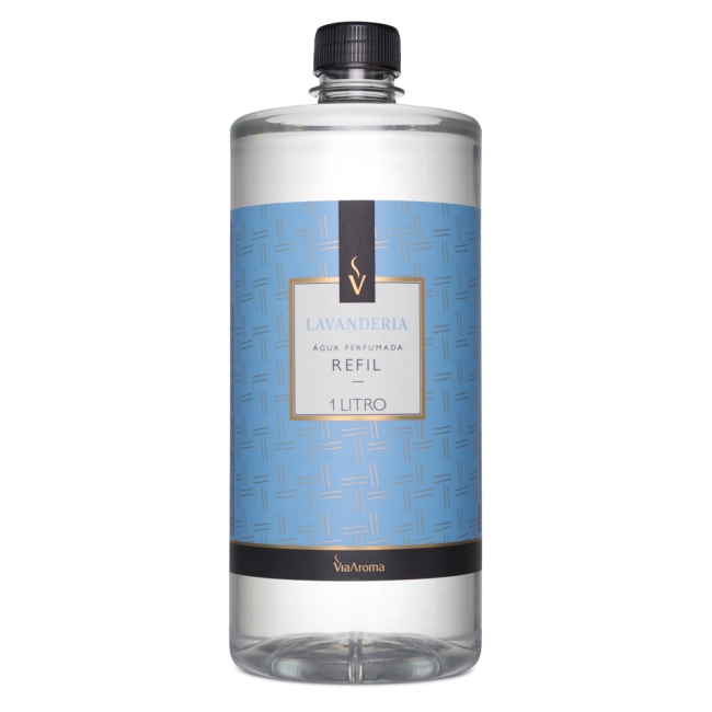 Refil Água Perfumada Lavanderia Via Aroma - 1l