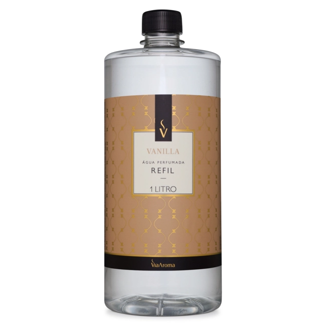 Refil Água Perfumada Vanilla Via Aroma - 1L