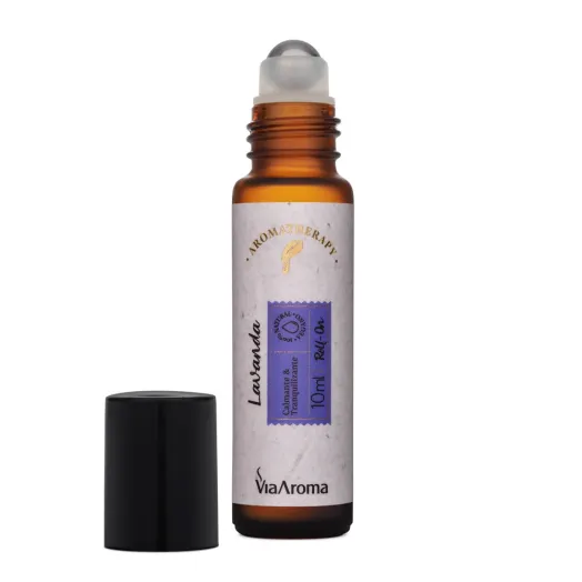 Roll-On Óleo Essencial Lavanda Via Aroma - 10ml Produto Roll-On Óleo Essencial Lavanda Via Aroma - 10ml
