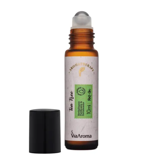 Roll-On Óleo Essencial Tea Tree Via Aroma - 10ml Produto Roll-On Óleo Essencial Tea Tree Via Aroma - 10ml