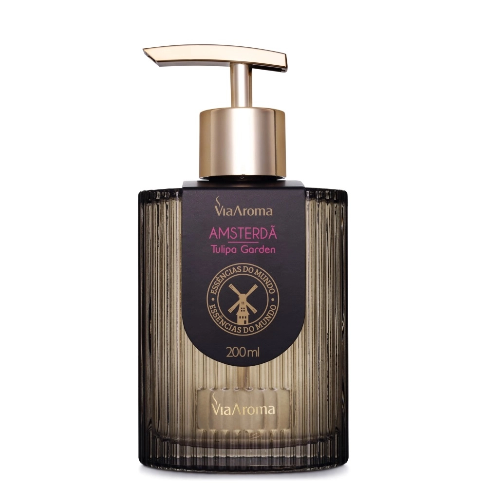 Sabonete Líquido Amsterdã Linha Mundo Via Aroma - 200ml