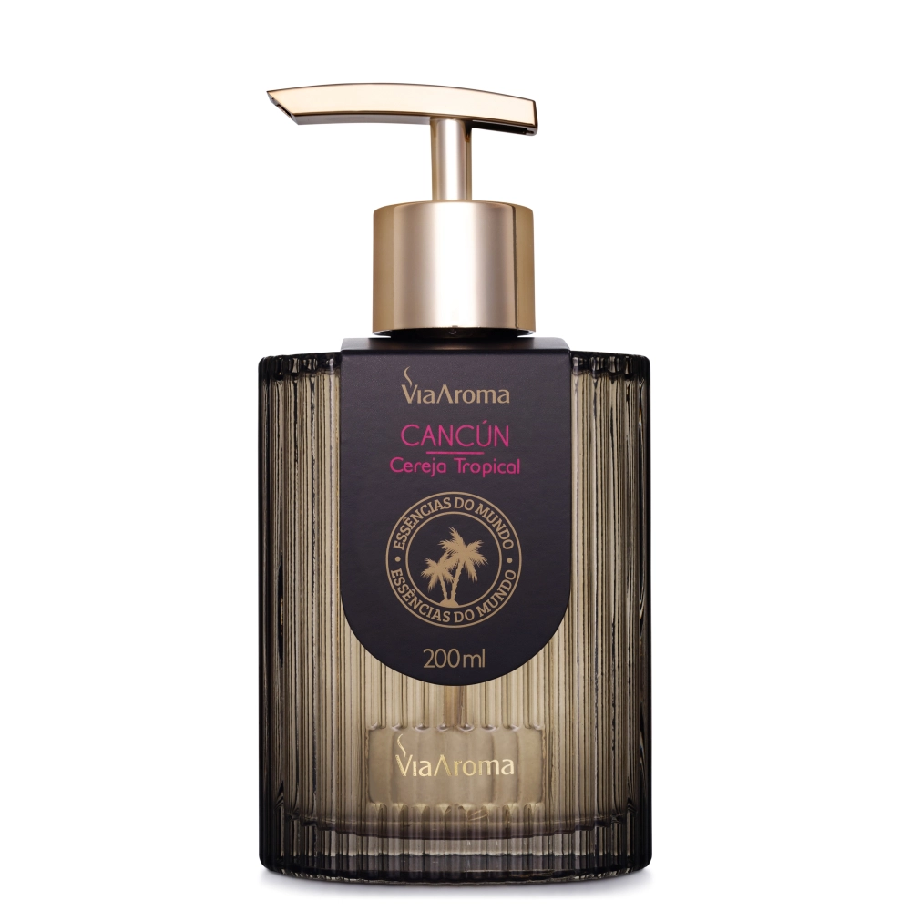 Sabonete Líquido Cancún Linha Mundo Via Aroma - 200ml