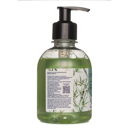 Sabonete Líquido Desodorante Bambu Oriental Caszulo - 250ml Produto Sabonete Líquido Desodorante Bambu Oriental Caszulo - 250ml