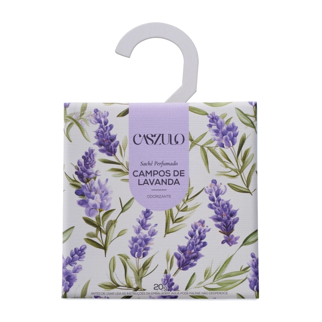 Sachê Perfumado Campos de Lavanda Caszulo - 20g