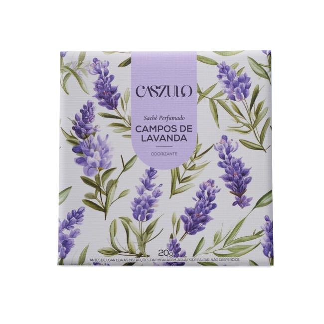 Sachê Perfumado Campos de Lavanda Caszulo - 20g