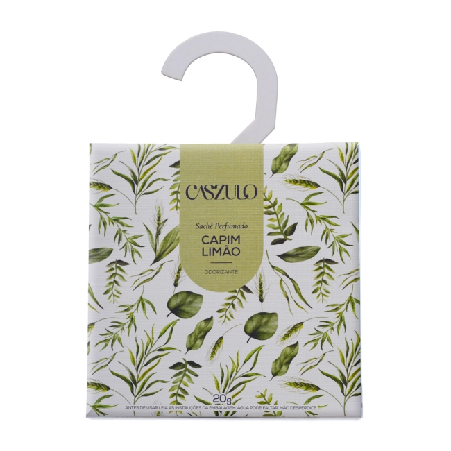 Sachê Perfumado Capim Limão Caszulo - 20g