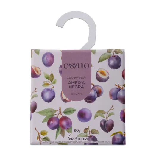 Sachê Perfumado Ameixa Negra Caszulo - 20g Produto Sachê Perfumado Ameixa Negra Caszulo - 20g