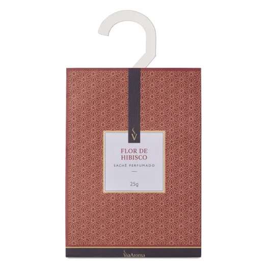 Produto Sachê Perfumado Flor de Hibisco Via Aroma - 25g
