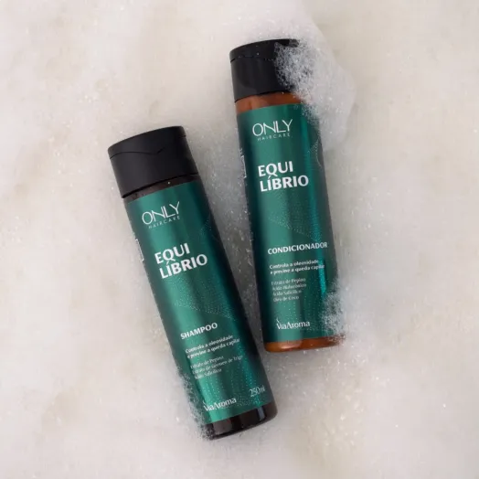 Shampoo Equilíbrio Only Haircare Via Aroma - 250ml Produto Shampoo Equilíbrio Only Haircare Via Aroma - 250ml