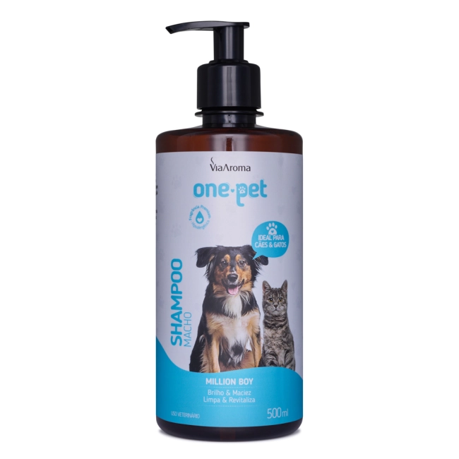 Shampoo One Pet Macho Via Aroma – 500 ml