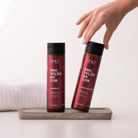 Shampoo Proteção da Cor Only Haircare Via Aroma - 250ml Produto Shampoo Proteção da Cor Only Haircare Via Aroma - 250ml