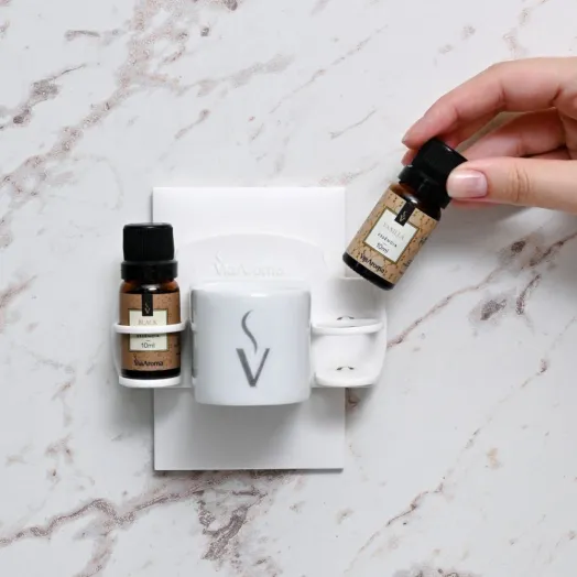 Produto Suporte para Óleos Essenciais e Essências White - Via Aroma