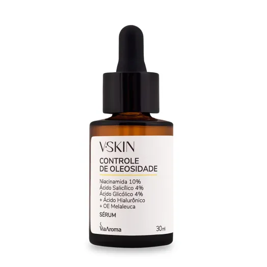 V.Skin Sérum Controle de Oleosidade Via Aroma - 30 ml Produto V.Skin Sérum Controle de Oleosidade Via Aroma - 30 ml