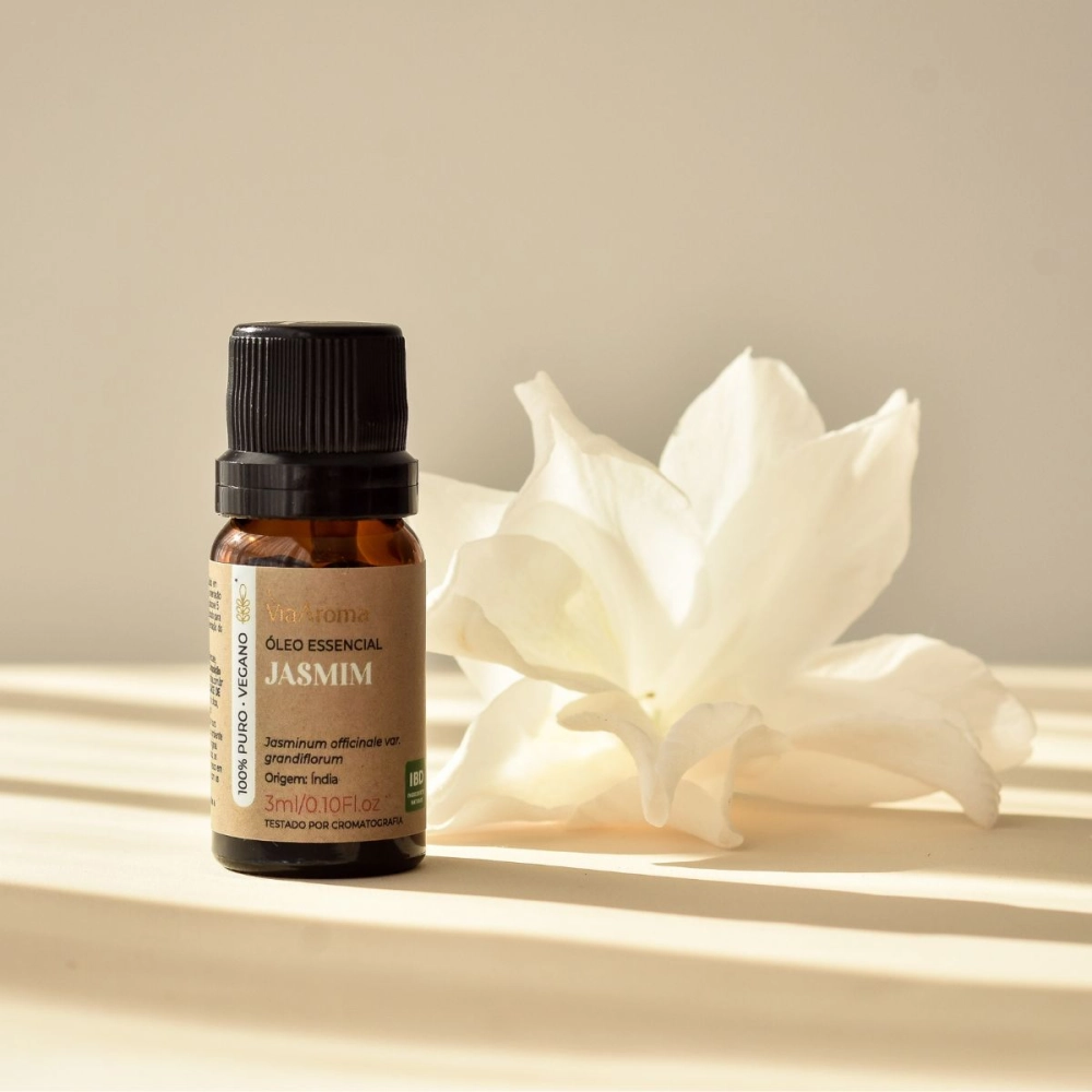 Ã“leo Essencial Jasmim Via Aroma - 3 ml Produzida