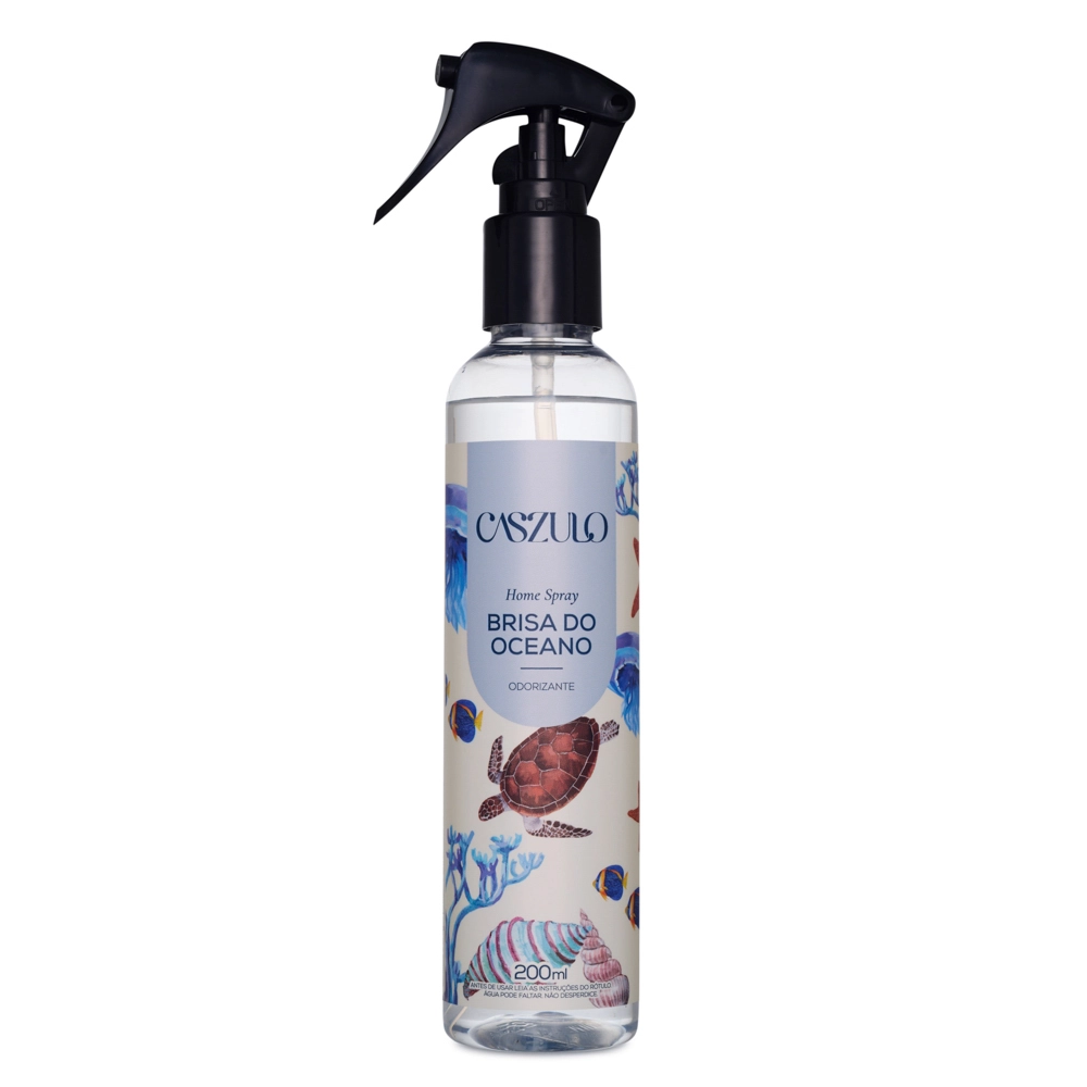 Perfume de Ambiente Brisa do Oceano Caszulo - 200ml Frente