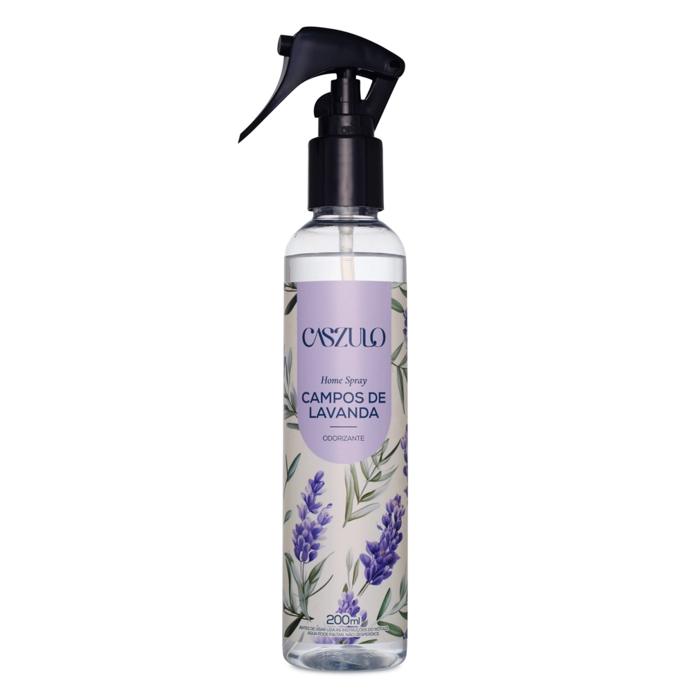 Perfume de Ambiente Campos de Lavanda Caszulo - 200ml Frente