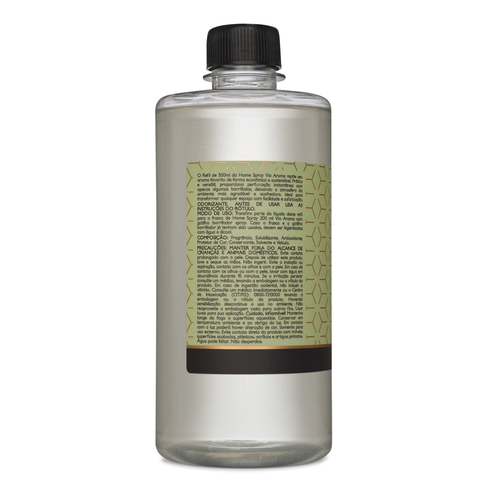 Refil para Home Spray Alecrim Silvestre Via Aroma - 500ml Traseira Refil para Home Spray Alecrim Silvestre Via Aroma - 500ml Traseira