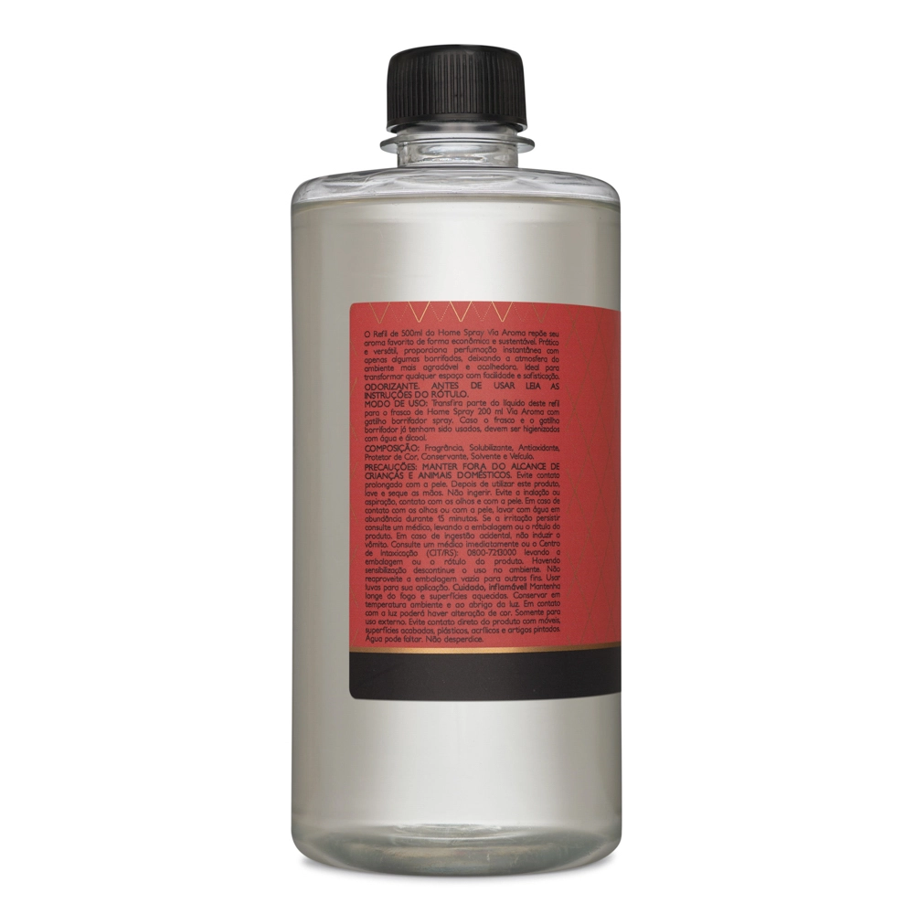 Refil para Home Spray Maçã com Canela Via Aroma - 500ml Traseira Refil para Home Spray Maçã com Canela Via Aroma - 500ml Traseira