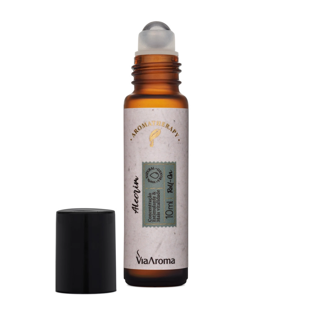 Roll-On Óleo Essencial Alecrim Via Aroma - 10ml